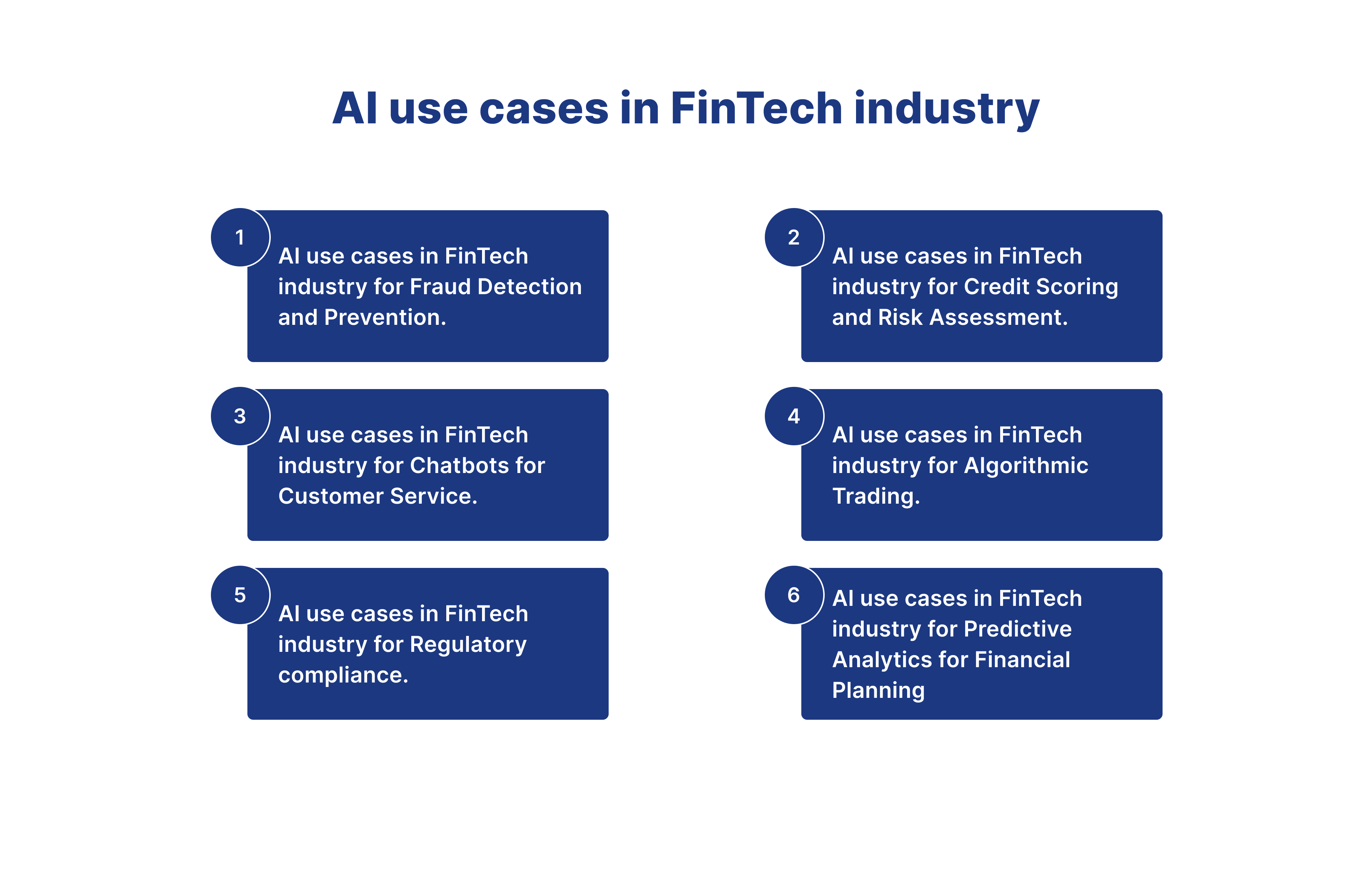 ai use cases in fintech industry